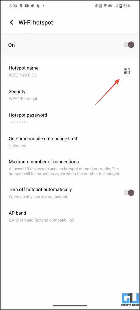 Connect to Instant Hotspot without password using Continuity