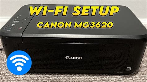 Connecting Canon MG3620 to Computer wirelessly