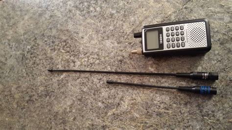 Connecting Camper Antenna to Handheld Scanner