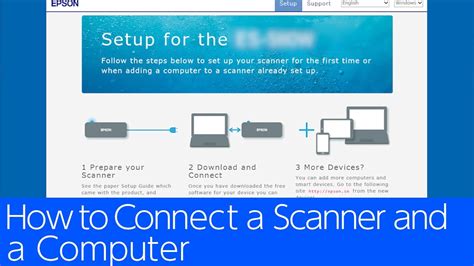 Menghubungkan Scanner ke PC