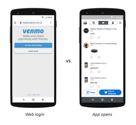 Connecting Venmo to a Facebook Account
