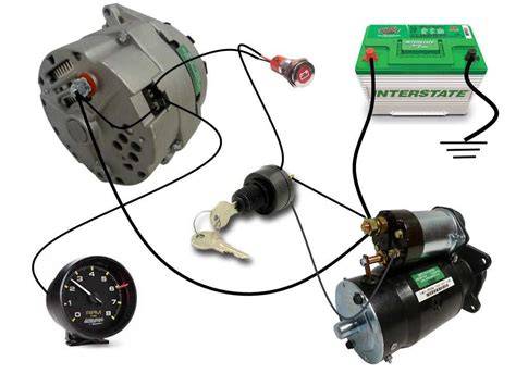 Connecting Wires for 22si Alternator