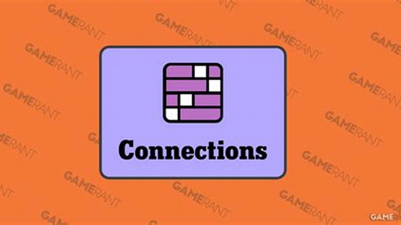Connections Game April 1 2024