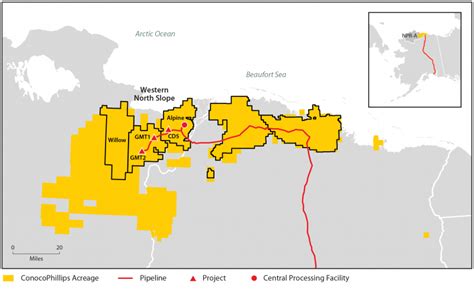 Conocophillips Willow Project Map Examples