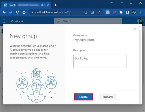 Conseils groupes Outlook