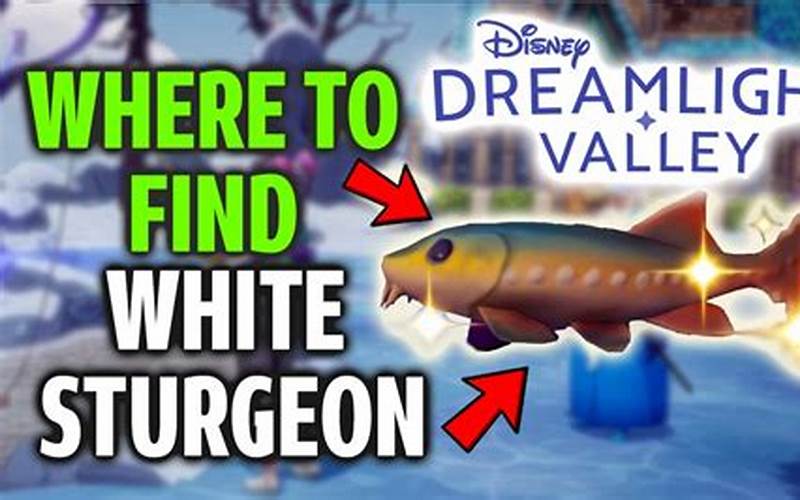 Conservation Efforts To Save Disney Dreamlight Valley White Sturgeon