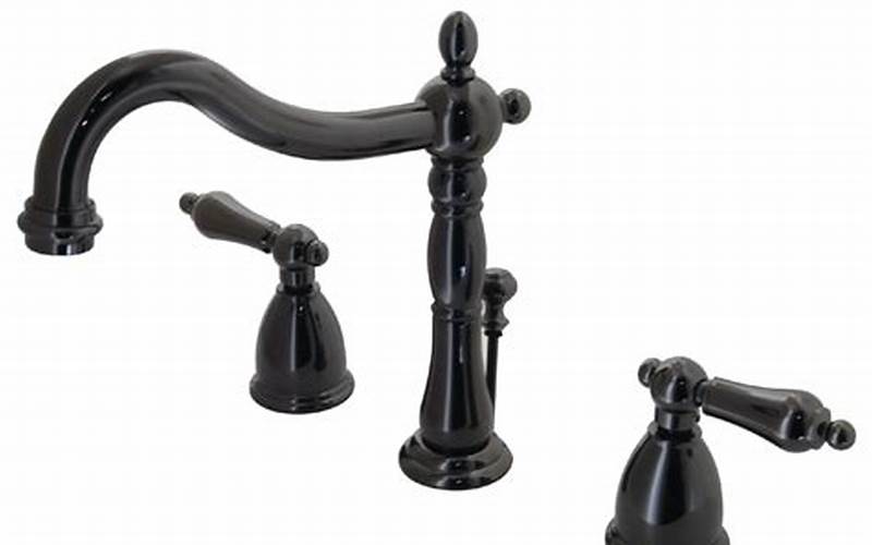 Consider The Finish Of Black Bathroom Faucets
