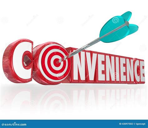 Consider Convenience