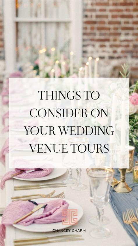 Consider Your Venue