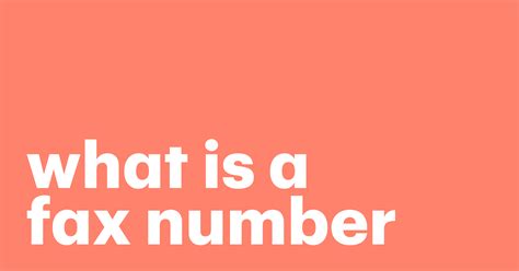 Considerations in Choosing a Fax Number