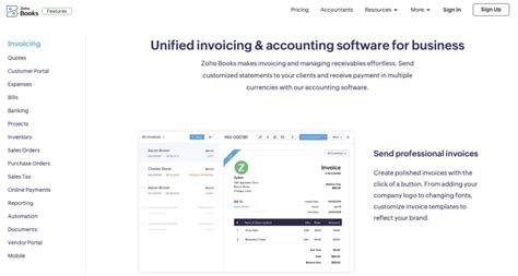 Considering features and functionality when choosing invoicing software