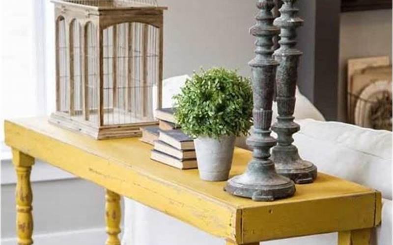 Console Table Layering