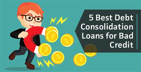 Consolidation Loans For Bad Credit Rating