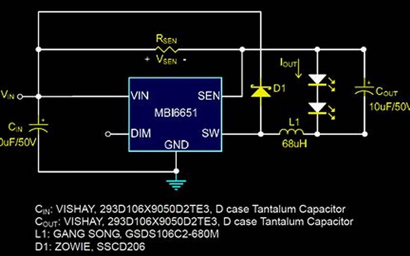 Constant Current Led Driver Wiring Diagram