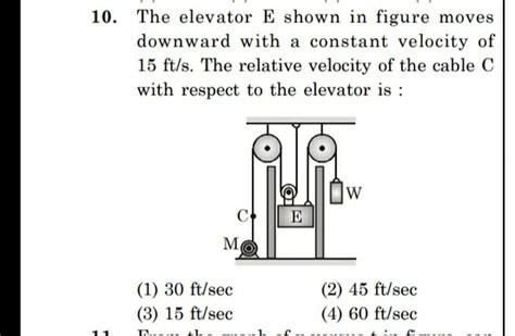 Constant Velocity in an Elevator