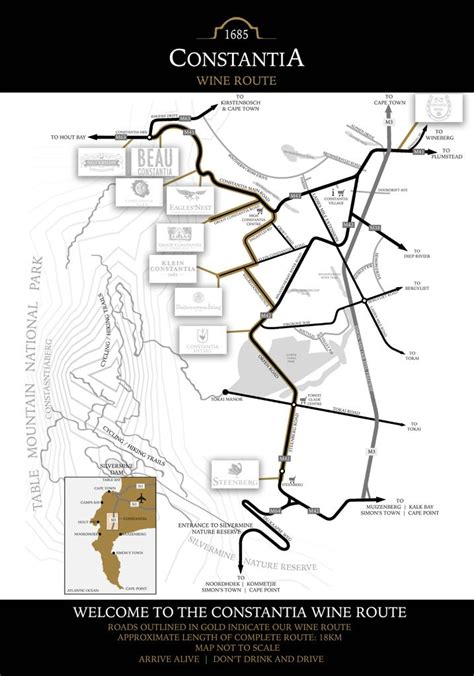 Constantia Valley Map