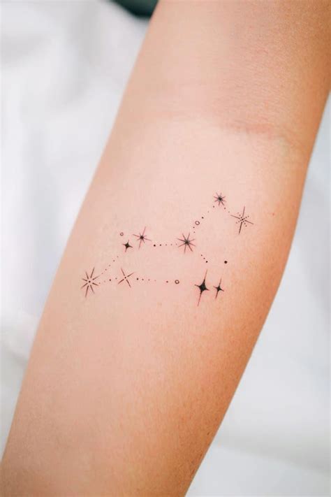 Constellation Leo Tattoo