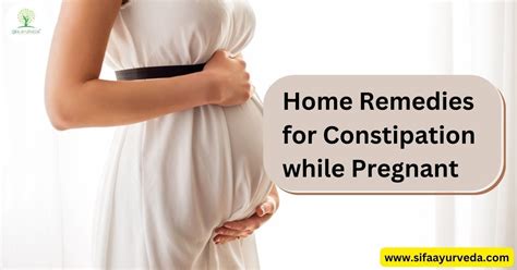 Constipation Relief for Expectant Mothers
