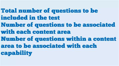 Constructing Test Questions