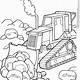 Construction Coloring Page Free