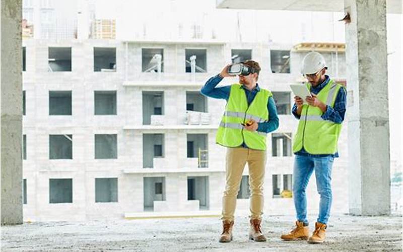Construction Worker Using Mixed Reality