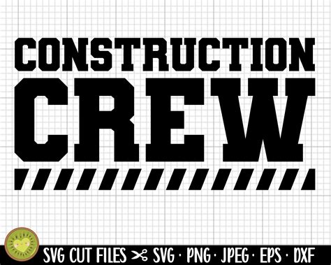 Empower Your Construction Projects with a High-Quality, Scalable Construction Crew SVG Image Collection!