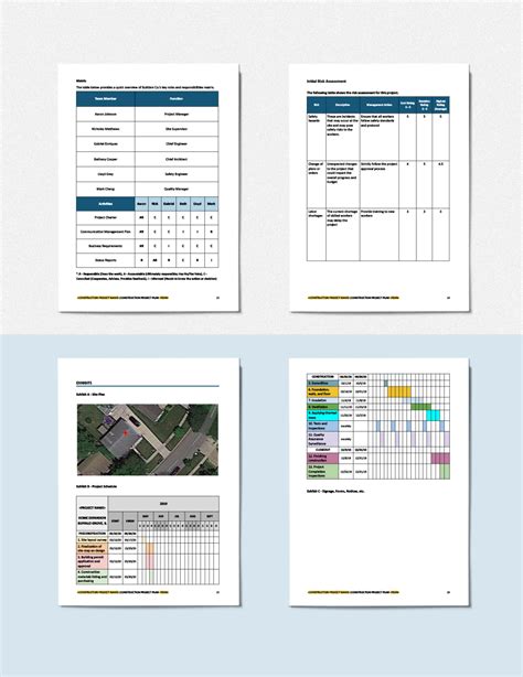 Construction Quality Management Plan Template Download in Word