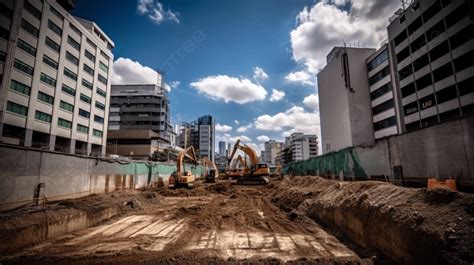 Construction Site Background