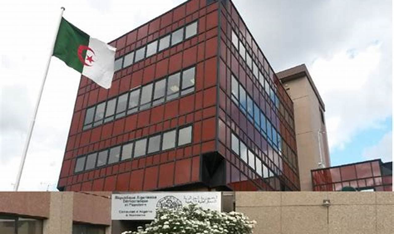 Consulat D'Algérie À Nanterre Numéro De Téléphone