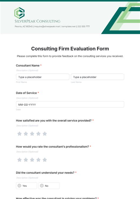Consultation and Evaluation