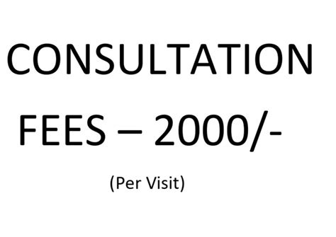 Consultation fees