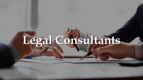 Consulting with Legal Professionals
