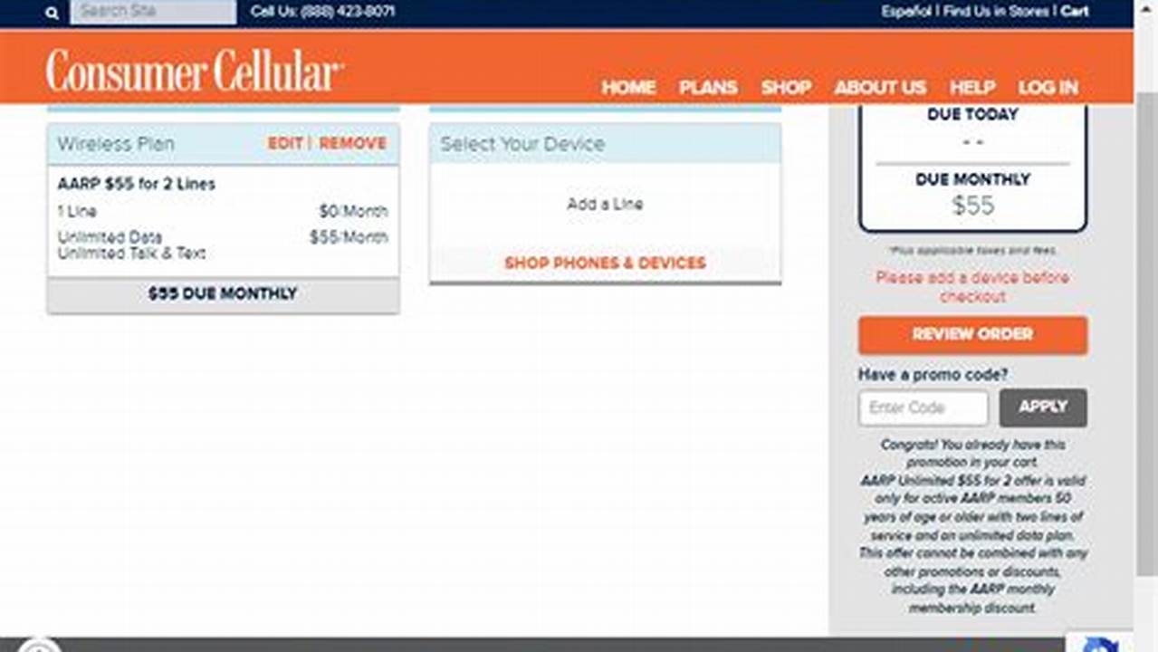 Consumer Cellular Promo Code 2024
