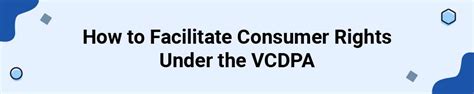Consumer Rights under VCDPA