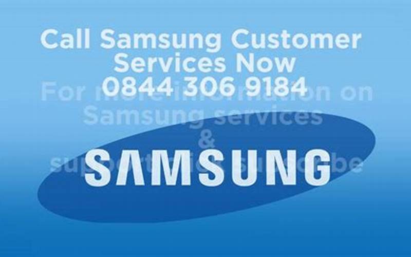 Contact Samsung Support