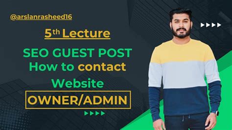 Contact the Website Owner