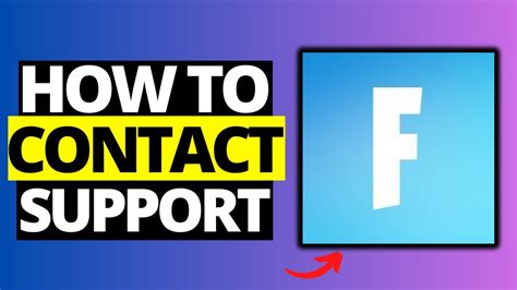 Contacting Fortnite Support