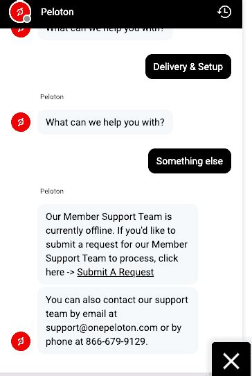 Contacting Peloton Support
