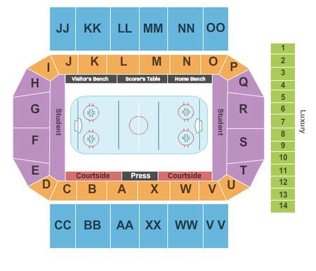 Conte Forum Seating Chart Hockey