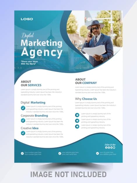 Diamond Modern Stylish Business Flyer Template Graphic Prime