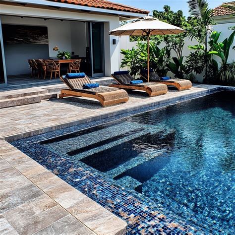 Contemporary Pool Tiles