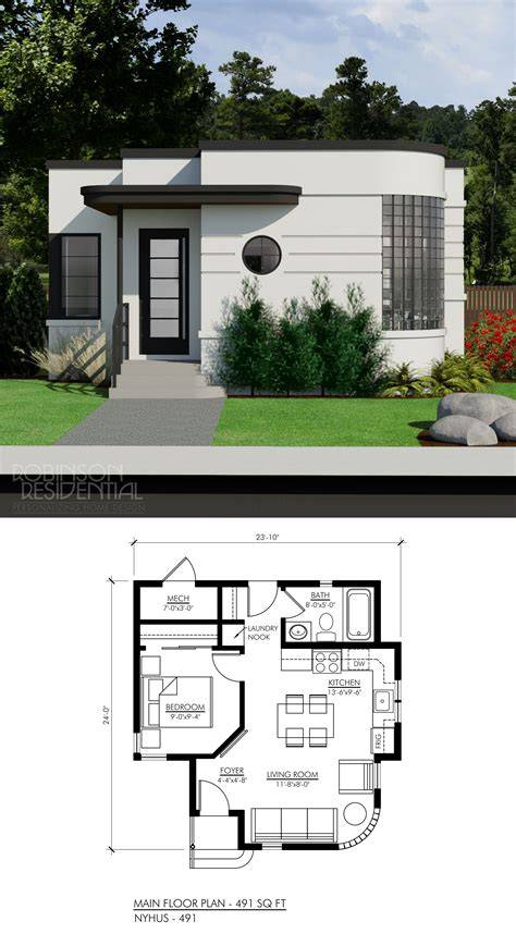 Contemporary Small House Plans