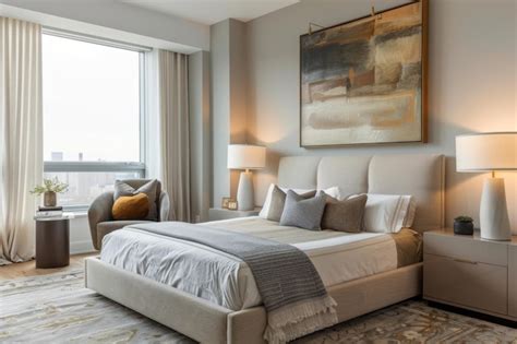 Contemporary bed design as a statement piece in the bedroom