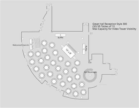 Contemporary venue versatile layouts