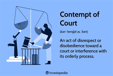 Unveiling the Enigma of Contempt in Court: Decoding its Definition and Implications