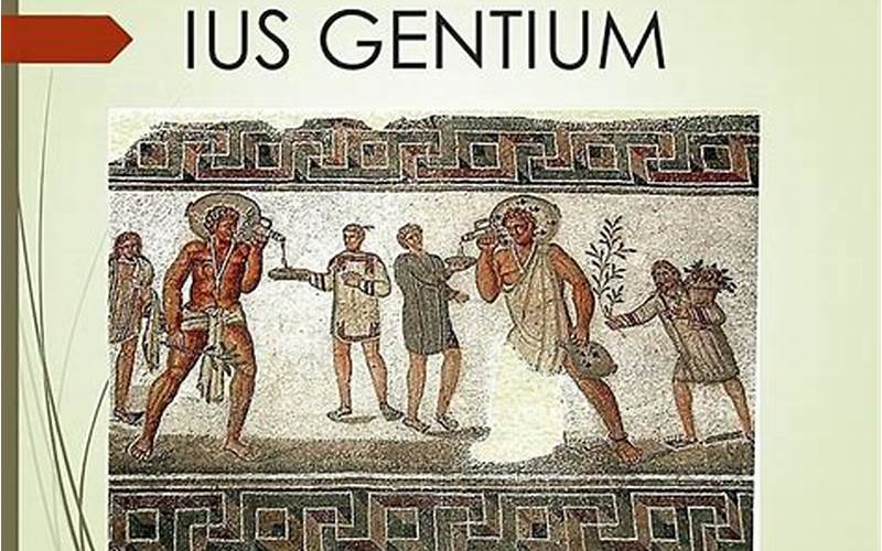 Content Of Ius Gentium