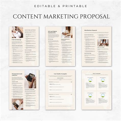 Content Marketing Proposal Template