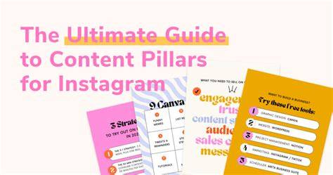 Content Pillars for Instagram