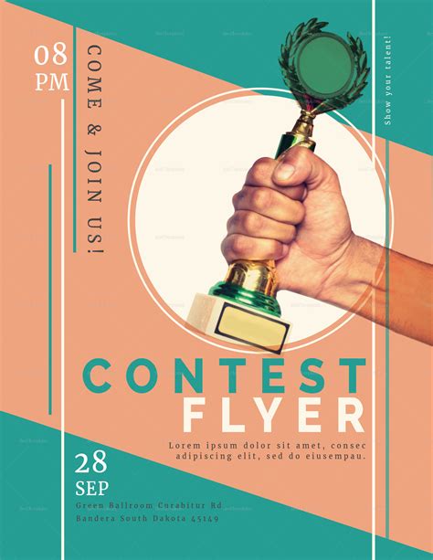 Contest Flyer Template: Create Eye-Catching Flyers For Your Event