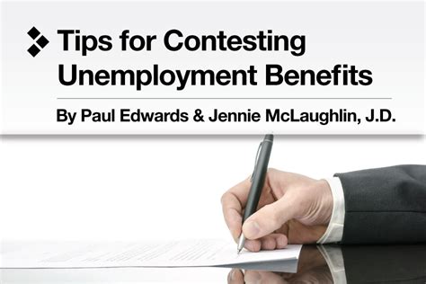 Contesting Unemployment Benefits: Employer Response Tactics